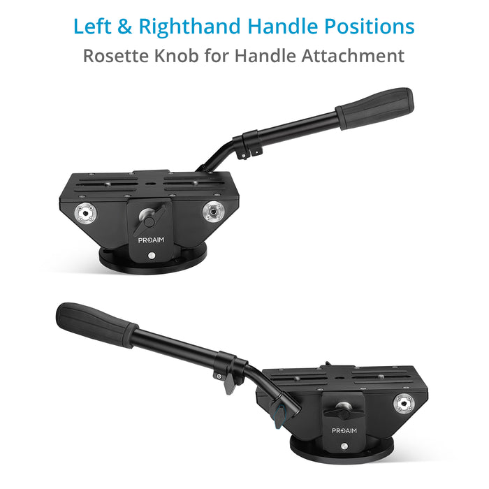 Proaim Rocker Camera Plate System with Flat Base Mount | Payload: 40kg/88lb