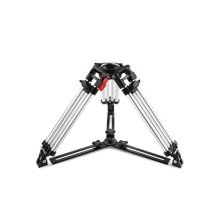 Proaim HD 100mm Bowl Baby Camera Tripod Stand w Lever-Friction & Aluminum Spreader