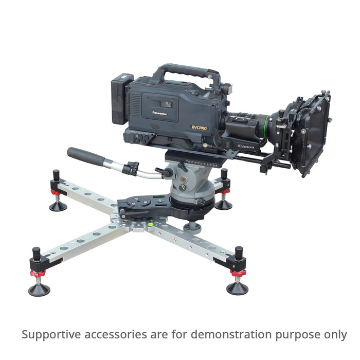 PROAIM Offset Euro/Elemac to 150mm Camera Bowl Adapter Bracket for Dollies & Bazookas| Payload 100kg/220lb