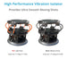 Proaim 8" Suction Camera Vibration Isolator for Gimbals, 5-20kg/11-44lb