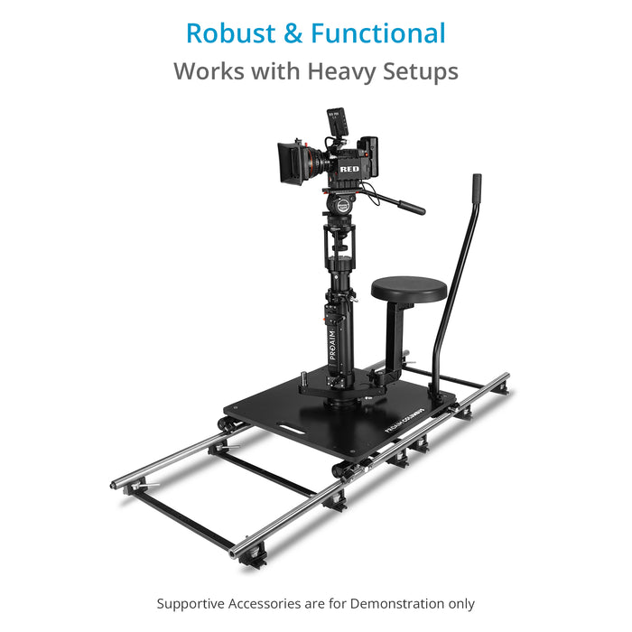 Proaim Camera Riser - Euro/Elemac Base with 100mm Bowl