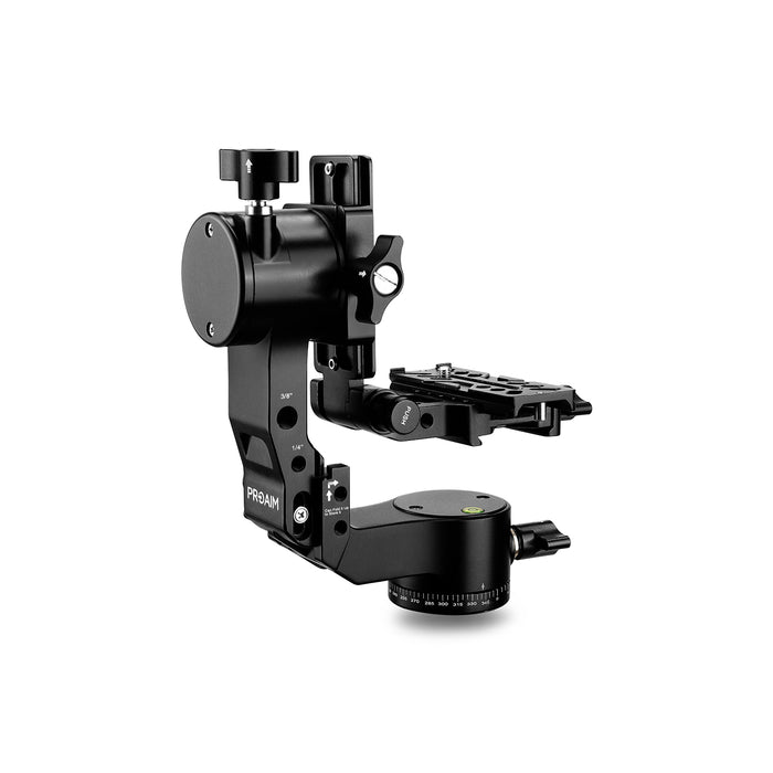 Proaim Folding Camera Gimbal Tripod Head for Telephoto Lenses | For Photographers