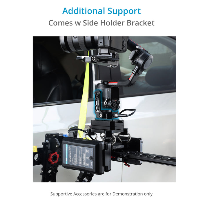Proaim Power Supply Base Plate for DJI RS2, RS3, RS3 Pro Camera Gimbals
