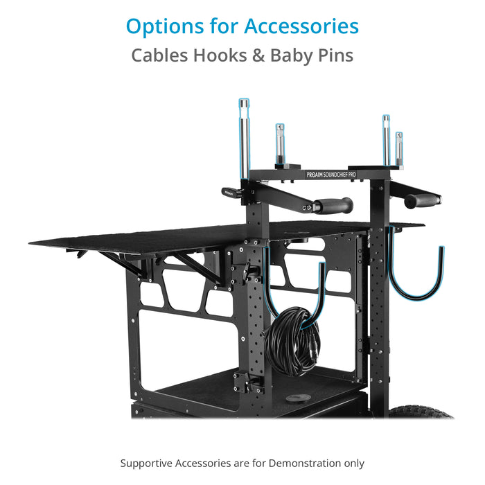 Proaim Soundchief Pro Cart for Audio/Video Recording & Production