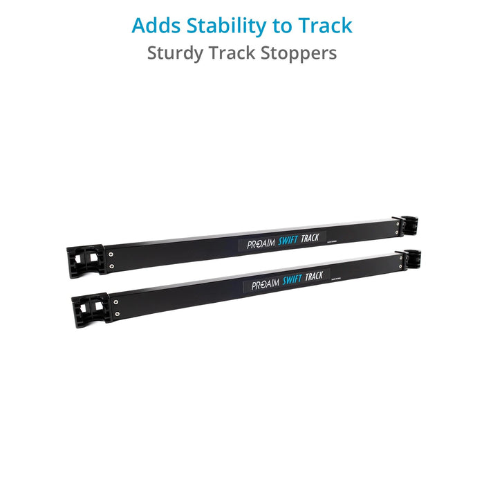 PROAIM 12ft Straight Aluminum Camera Dolly Track, ⌀ 32mm