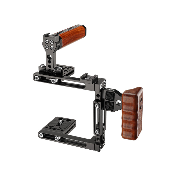 Proaim SnapRig Universal DSLR Camera Cage - Adjustable Rig w 2 Handles. CG219