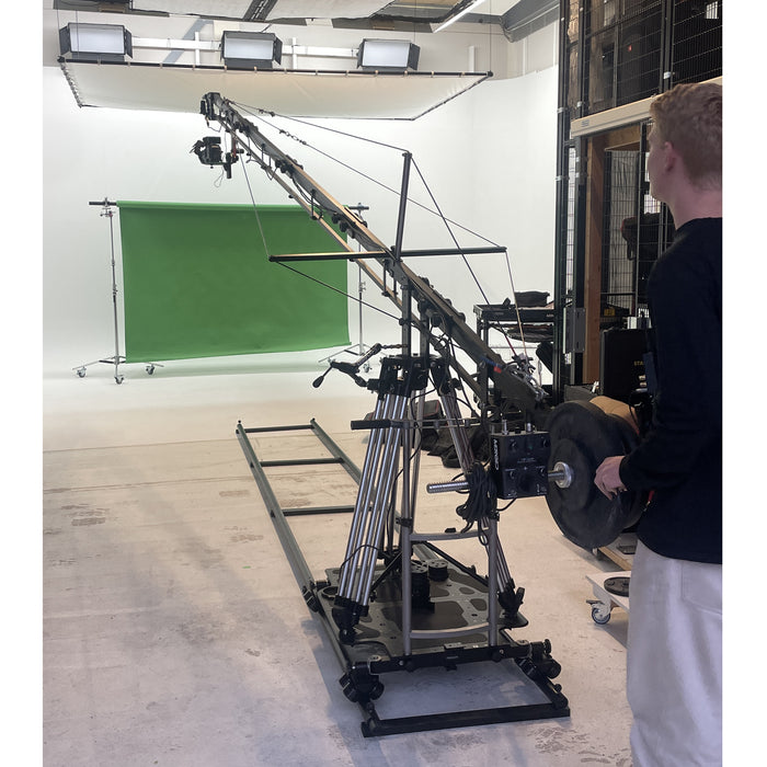 Proaim Foldable Floor/Track Video Camera Platform Dolly for Filmmakers | Payload: 250kg/550lb
