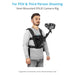 Flycam DSLR Camvest - Hands-Free Front & Rear Body Camera Mount Harness