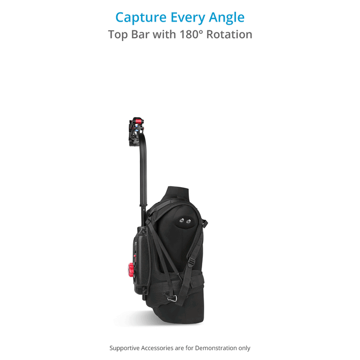 Flycam Flowline Master 180° with Placid Stabilizing Arm for Camera & Gimbals (5-12kg/11-26lb)