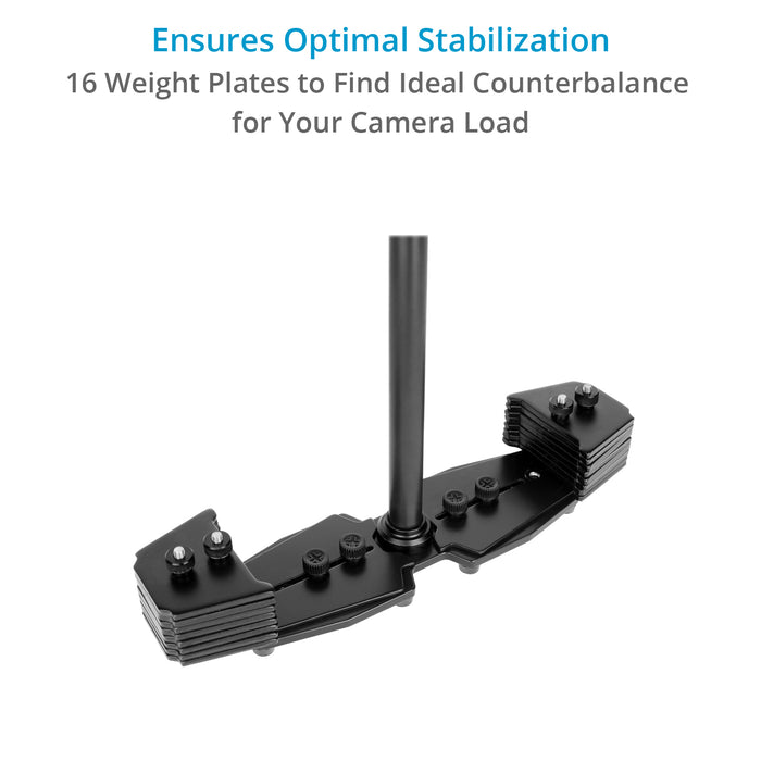 Flycam Vista-II Arm & Vest with Redking Video Camera Stabilizer