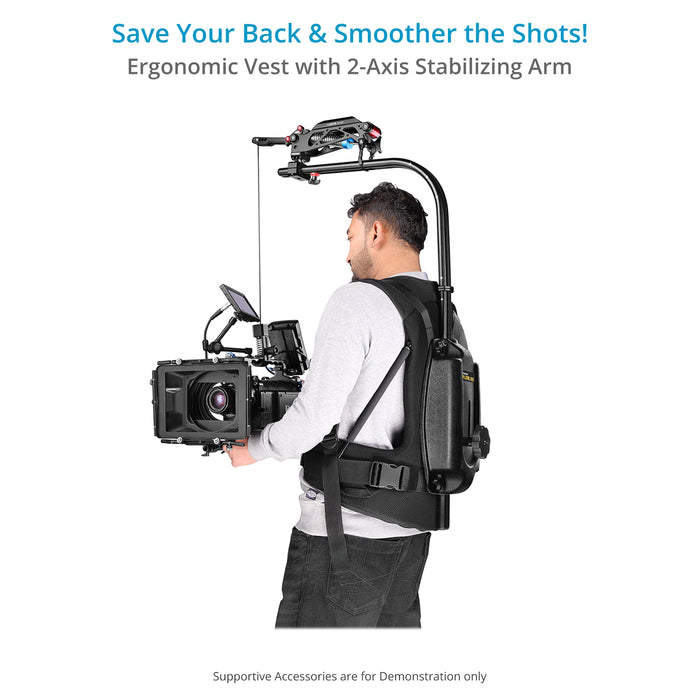Flycam Flowline Starter with Placid Stabilizing Arm for Camera & Gimbals