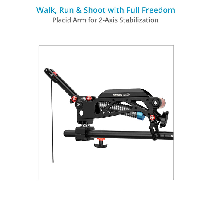 Flycam Flowline Starter with Placid Stabilizing Arm for Camera & Gimbals