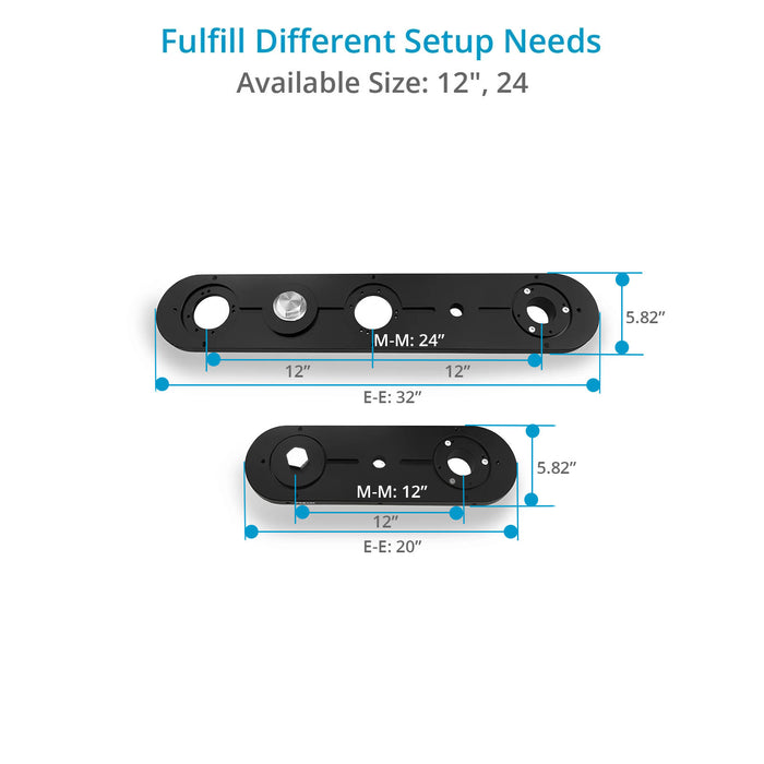 Proaim Zyline Camera Offset Arms - Mitchell Mount | 2 Sizes