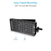 Proaim MicroTilt Wedge Camera Plate | Auto-Lock Tilt, Range: 0-106° | Payload – 30kg/66lb