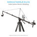 PROAIM Fly-master 13ft Telescopic Carbon Fiber Jib Crane for Camera Gimbals