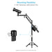 Proaim 38” Camera Slider Stand with 1-1/8" Junior Receiver, 20” Min Height | Payload - 36.3 kg/80lb