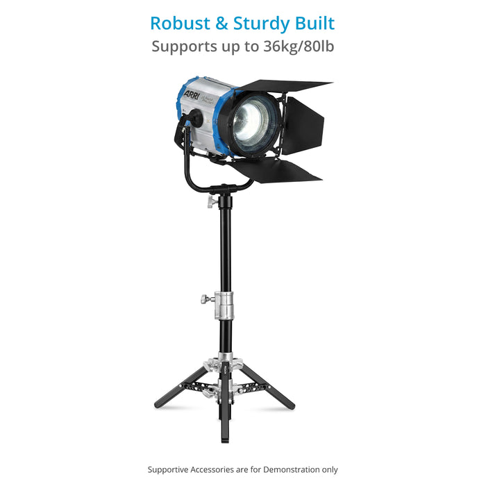 Proaim 38” Camera Slider Stand with 1-1/8" Junior Receiver, 20” Min Height | Payload - 36.3 kg/80lb