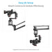 Proaim 5.7" Camera Riser for Heavy-Duty Setups