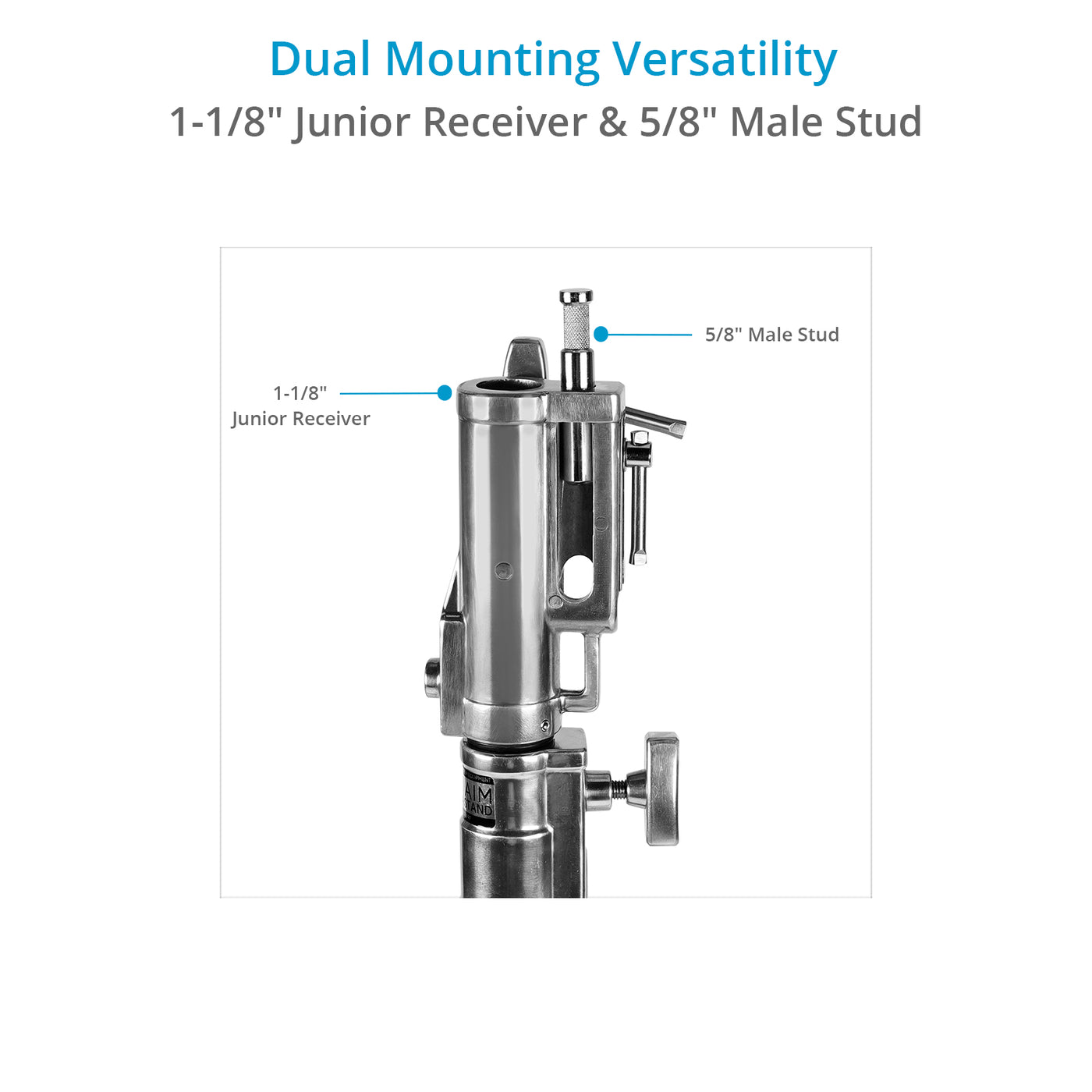 Support Roulant Pour écran Proaim 6.16ft (TP-MNST-01) - Réglable, Stable, Jusqu'à 33kg - Parfait Pour Studio Ou Bureau