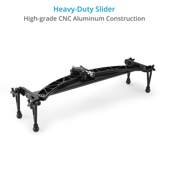 Proaim Curve-N-Line 2-way Camera Video Slider | Available Size: 2ft & 4ft
