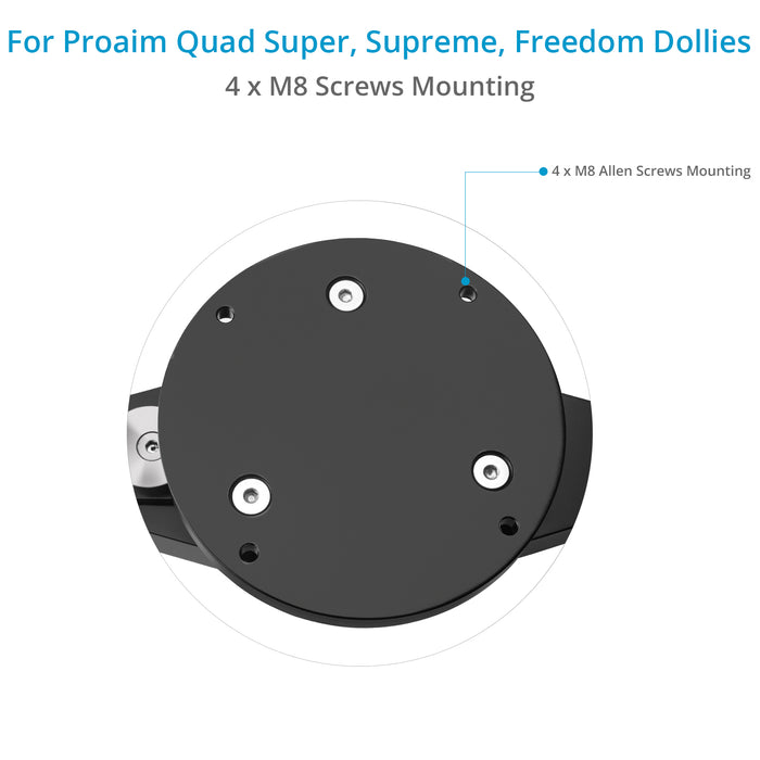 Proaim Turnstile Mount for Quad Super, Supreme, Freedom Camera Platform Dollies