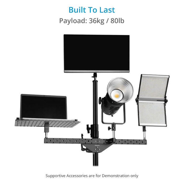 Proaim Dual Bar Mount with 5/8 Baby Pins for Monitors & Camera Support Accessories