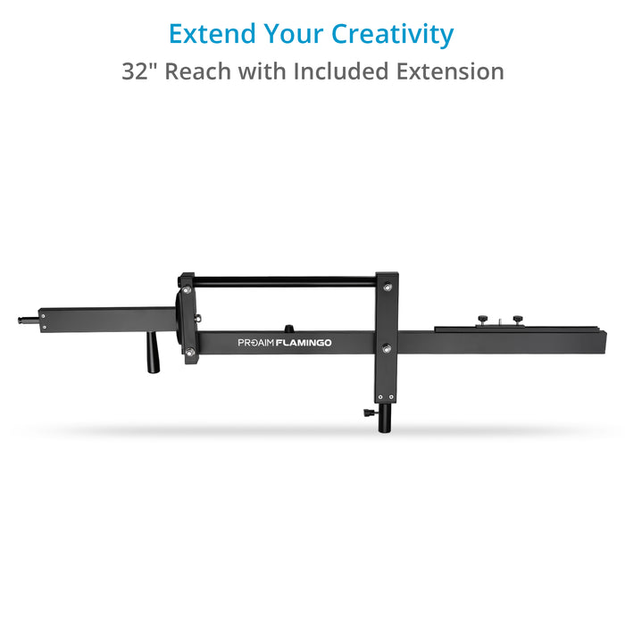 Proaim Flamingo 48” Light Boom Arm with 5/8” Baby Pin Mount | Payload: 12kg/26lb