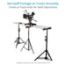 Proaim Fusion Video/Film Camera Dolly Slider with Track Ends+ Bag Packing