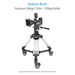 Proaim HD 100mm Bowl Baby Camera Tripod Stand w Lever-Friction & Aluminum Spreader