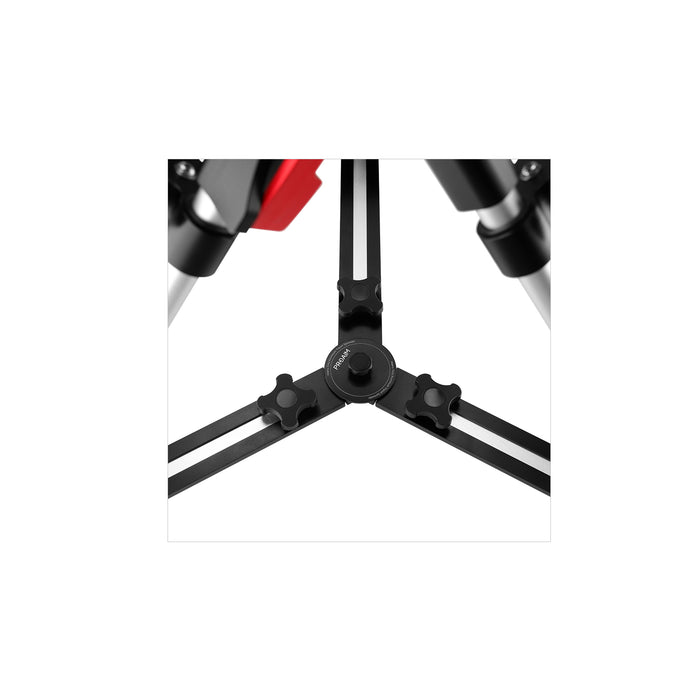 Proaim HD 150mm Bowl Baby Camera Tripod Stand w Lever-Friction and Aluminum Spreader