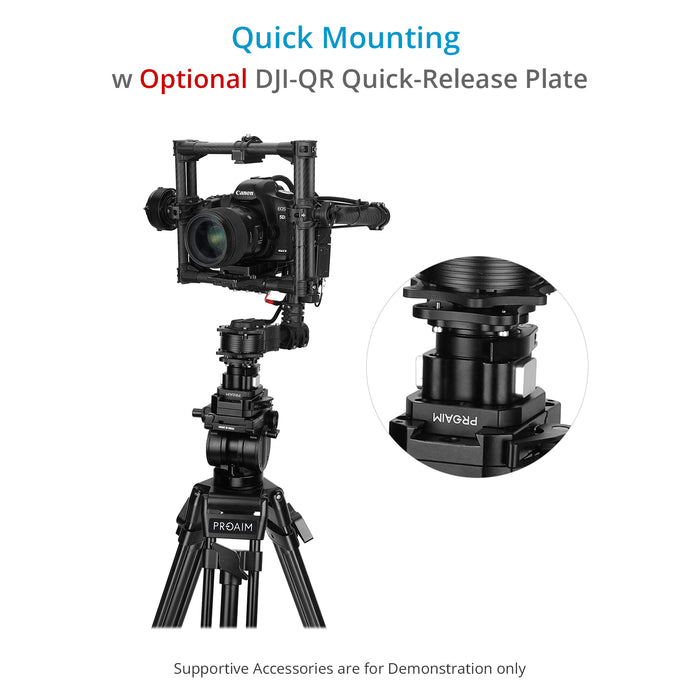 Proaim Quick Release Mount for Freefly MōVI (M5/M10/M15/PRO) Camera Gimbal