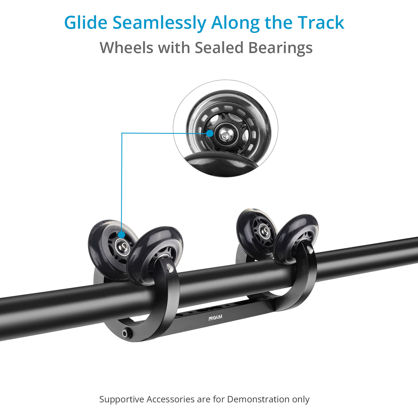 Polaris - Monorail Camera Slider Dolly with 2 x | Proaim — Proaim.ca