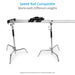 Proaim Polaris Portable Camera Dolly  with Universal Track Ends