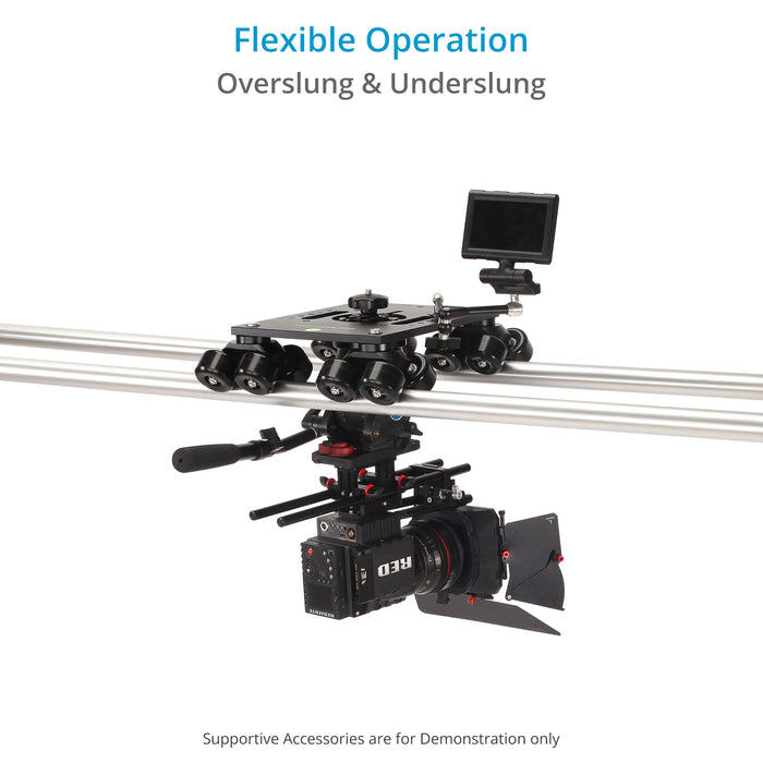 Proaim Polaris Portable Camera Dolly  with Universal Track Ends
