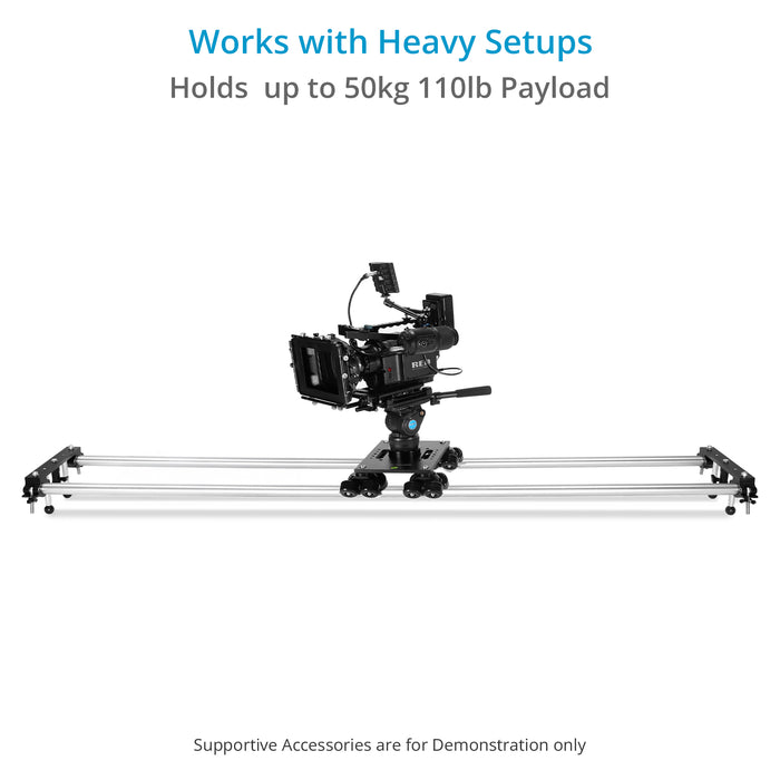 Proaim 8ft Track Aluminum Pipe Kit for Polaris, Fusion & Flymate Dolly