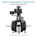 Proaim SJ30 Powermatic Scissor 17ft Telescopic Video Camera Jib Crane | Payload: 30kg/77lb