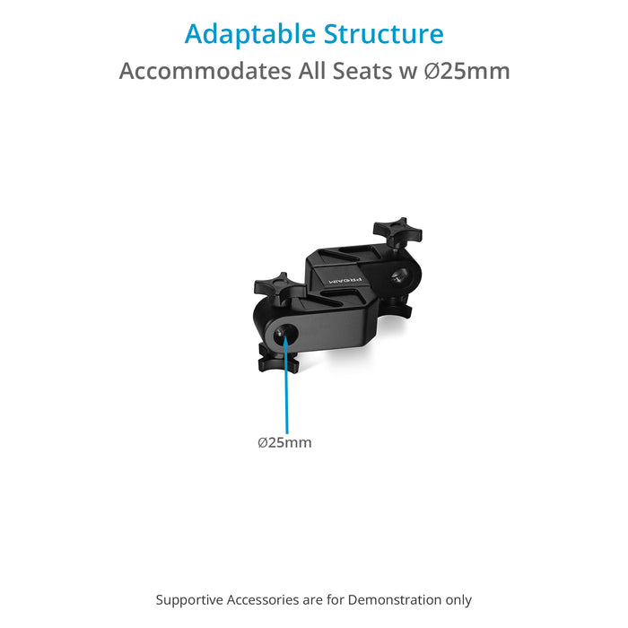 Proaim Vertical Seat Arm for Round Seat & Camera Doorway Dolly.