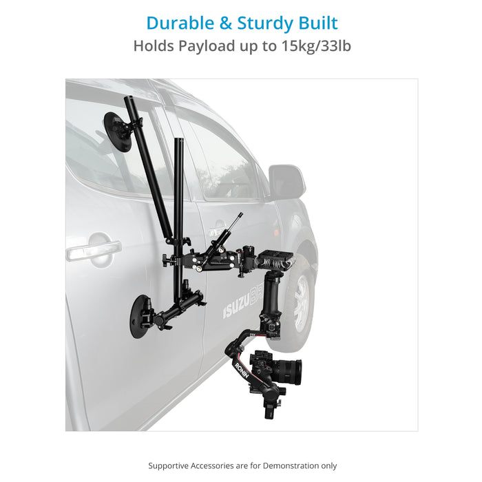 Proaim SnapHold Camera Car Mounting System | 15kg/33lb Payload