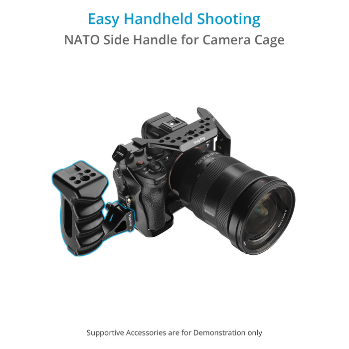 SnapRig NATO Side Handle for Camera Cage / Rigs | Proaim — Proaim.ca
