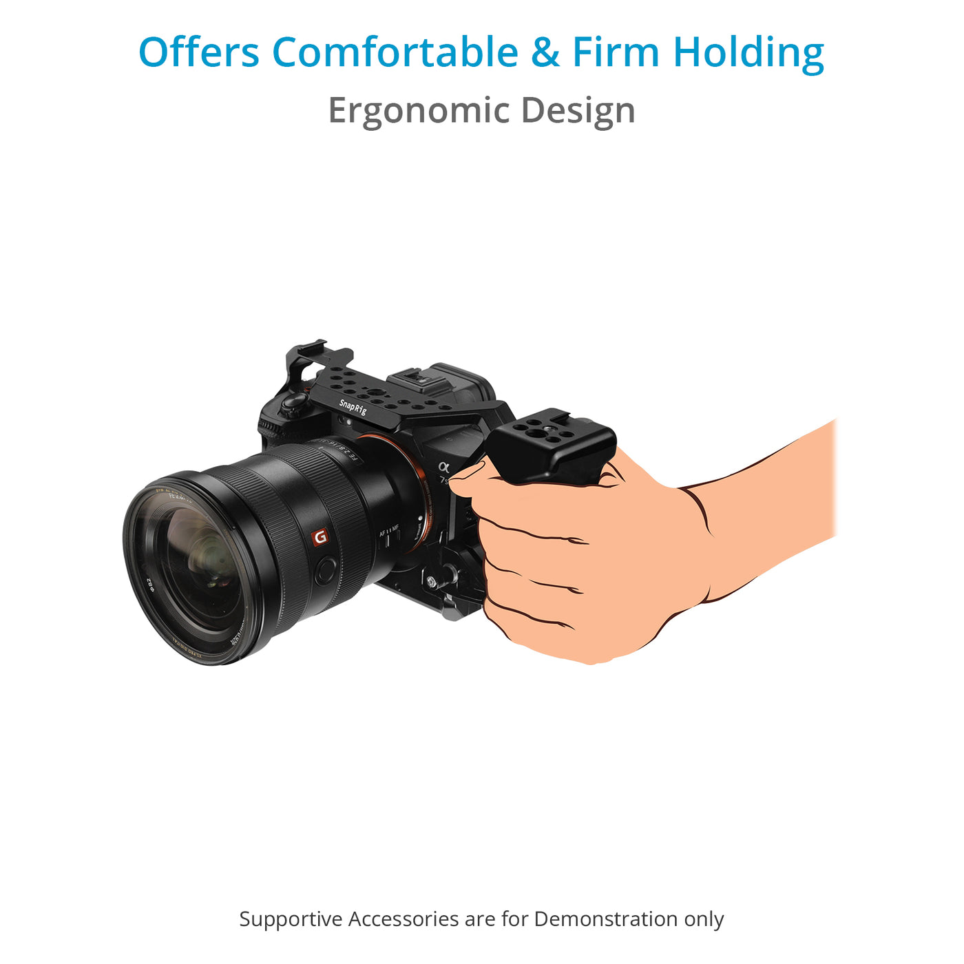 SnapRig NATO Side Handle for Camera Cage / Rigs | Proaim — Proaim.ca