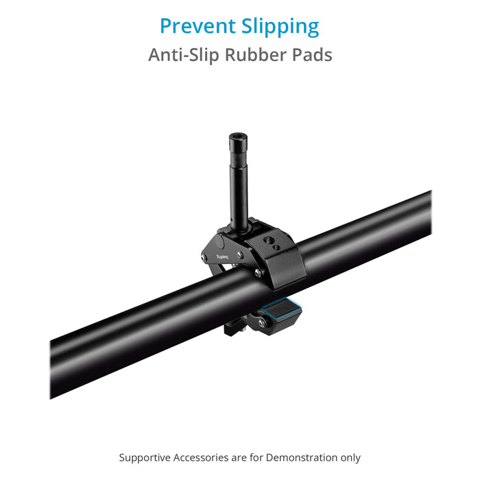 Proaim SnapRig Super Clamp with 5/8” Stud | Fits 60mm Speed Rails/Scaffold Tubes. SC-04