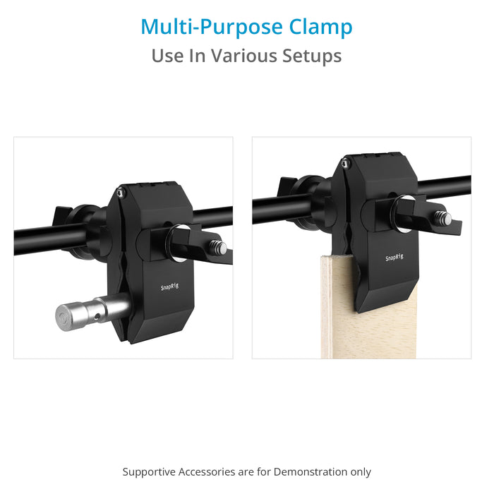 Proaim Snaprig Super Clamp Pro with Grip Joint | Fits 50mm Speed Rails/Scaffold Tubes