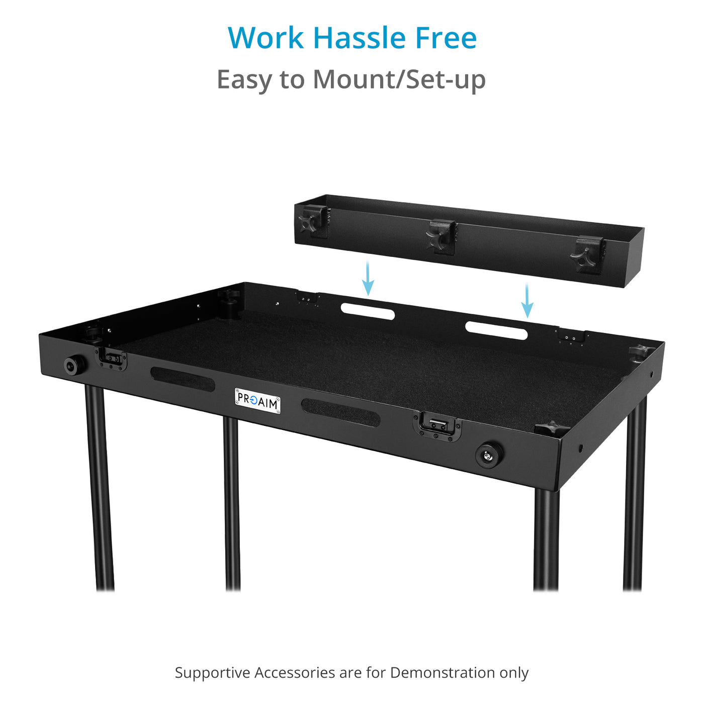 Standard Plus Accessory Rack for Video Camera | Proaim — Proaim.ca