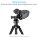 Proaim 3-in-1 Superball Camera Tripod Ball Head with Lever Clamp