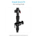 Proaim Spool Clamp for Camera Gimbal Support Body Rigs & Star Ring