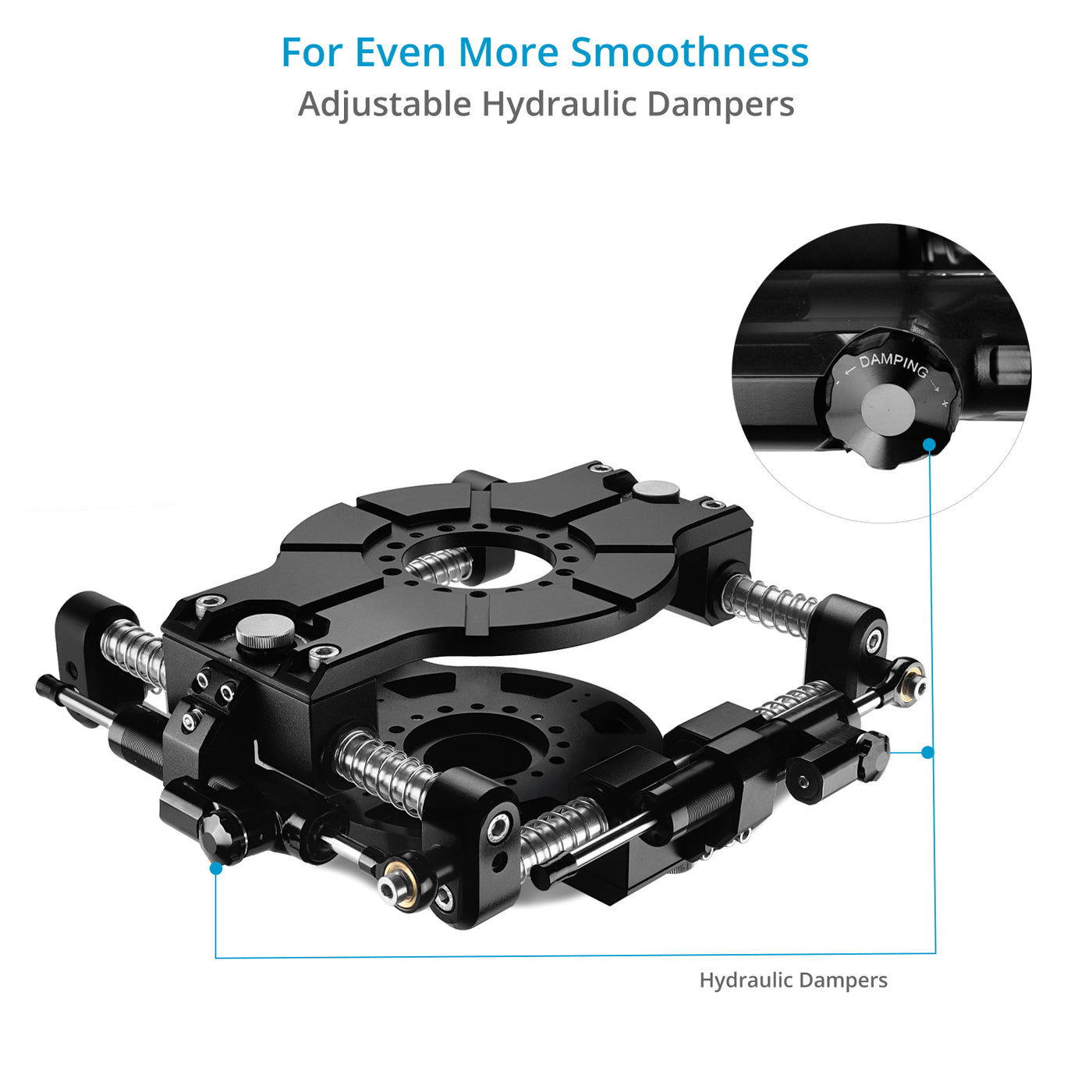 2-Axis Horizontal Vibration Isolator for Camera | Proaim — Proaim.ca