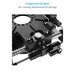 Proaim 2-Axis Horizontal Vibration Isolator for Camera Gimbals