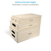Proaim Set of 4 Apple Boxes for Studio, Film Set & Photograph