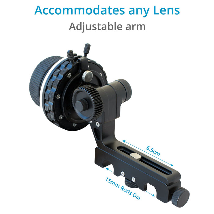 Proaim HS-1000 15mm Follow Focus with Hard Stops