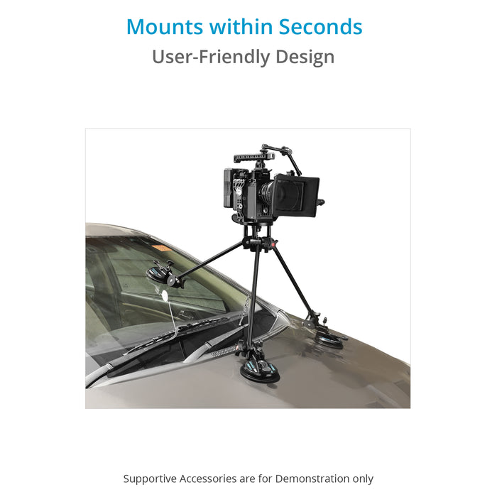 Camtree Gripper G-10 Car Suction Mount for DSLR Video Camera — Proaim.ca